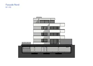 Façade nord