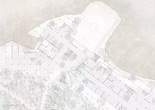 Espace d'accueil rez-de-chaussée