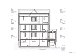 Coupe transversale ouest-est