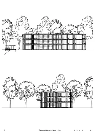 Fassade Nord und West