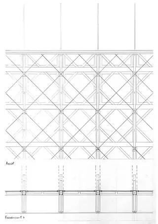 Vue de la façade 1:20