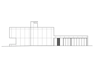 Façade nord-ouest