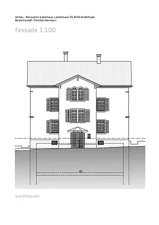 Façade ouest