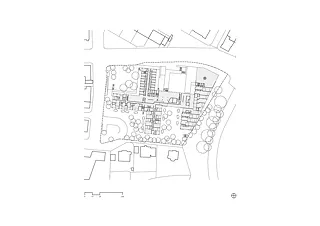 Rez-de-chaussée avec amménagements