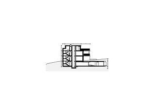 Schnitt Haus B