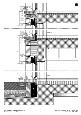 Détails de façade - fenêtre