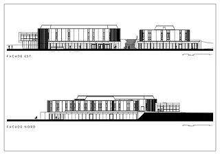Façades est et nord