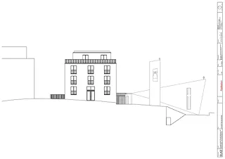 Façade nord-est Kurvenstrasse