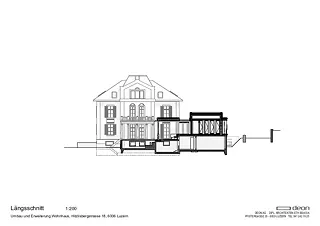 Coupe longitudinale