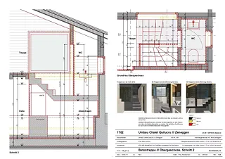 Deatilplan Treppe