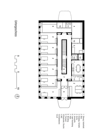 Plan du 1er soussol