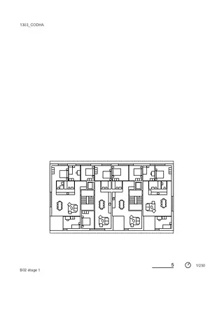 Plan d'étage Bâtiment 2