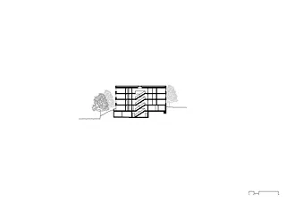 Schnitt O-W 1:350