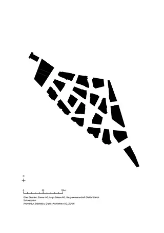 Plan de masse des maisons