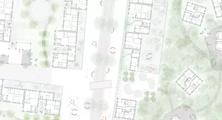 Grundriss EG 1:200 Quartier Canaux