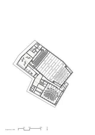 Obergeschoss 1:400