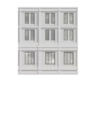 Extrait de la façade