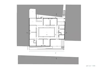 plan du rez 1:200