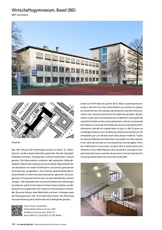 Le projet dans l'Arc Award Mag 2022
