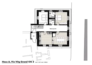 maison A, 2e étage