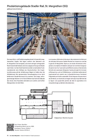 Le projet dans l'Arc Award Mag 2022