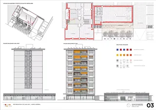 Façades et polychromie