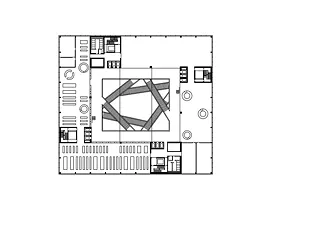 Grundriss 3. OG Bibliothek