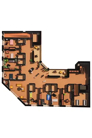Plan expressif étage 50
