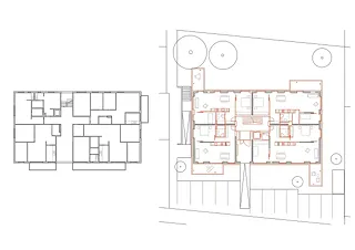 Grundrisse bestehend - neu