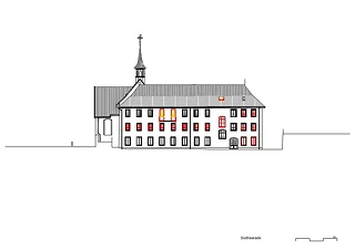 Façade sud