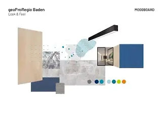 Concept de couleurs et de matériaux