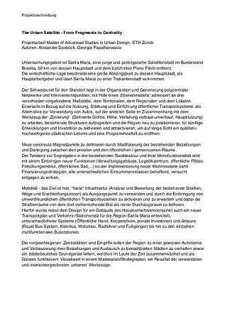 Projekttext