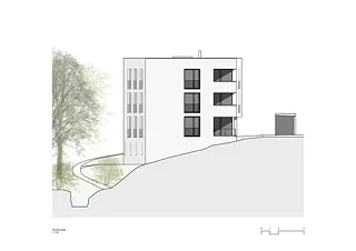 Façade nord