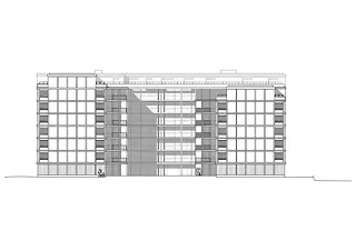Façade sud-ouest