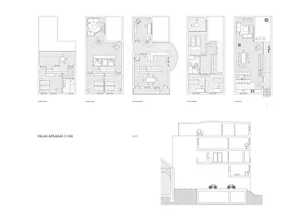 Plans Villas Apiladas
