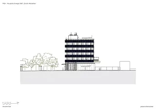 Façade sud