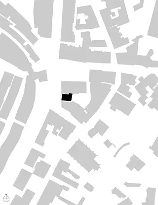 Schwarzplan Kolinplatz 19