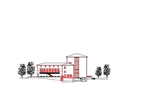 Façade sud-ouest