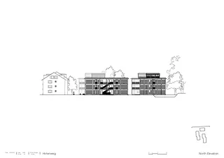 Façade nord