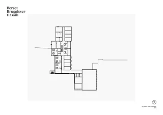 Rez-de-chaussée inférieur existant