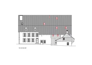 Façade sud-est