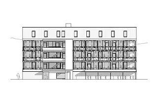 Westfassade