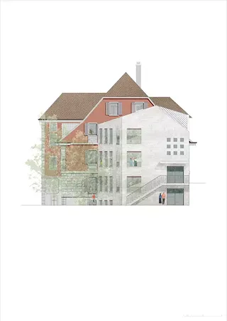 Façade ouest