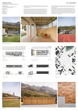 HTWZ St. Moritz - Affiche A0