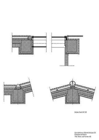 Détail toit