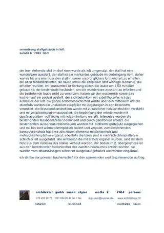 Projektbeschrieb