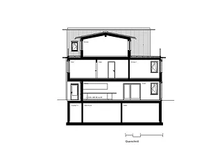 Querschnitt Haus K