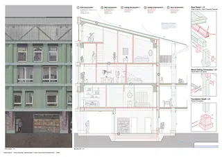 Coupe de façade 1:20 (Martin Dupont)