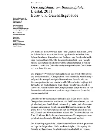 Projektbeschrieb