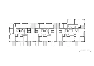 Plan étage 1, escalier 1-3